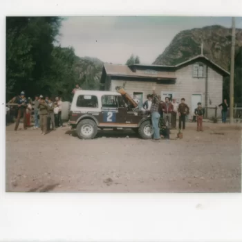 Competencia de Rally en Villa Mañihuales